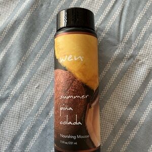 Wen Summer Pina Colada Nourishing Mousse Hair Styling Product 7.5 oz